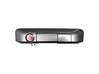 Manual Tailgate Lock Handle with Bolt Codeable Lock; Silver Sky Metallic (05-15 Tacoma)