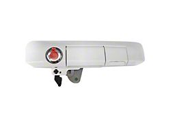 Manual Tailgate Lock Handle with Bolt Codeable Lock; Super White (05-15 Tacoma)