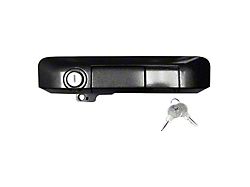 Manual Tailgate Lock Handle with Standard Lock; Magentic Gray Metallic (05-15 Tacoma)