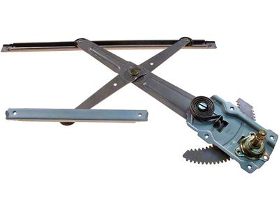 Manual Window Regulator Only; Front Passenger Side (05-14 Tacoma)