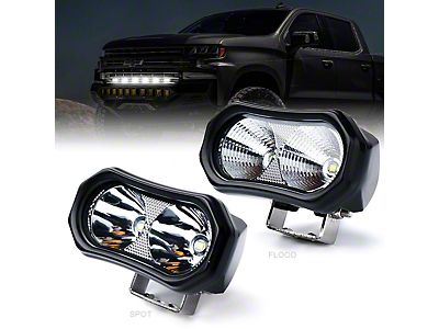 Tacoma Mini Pro Series LED Light Pod; Flood Beam (Universal; Some  Adaptation May Be Required)