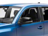 Chrome Delete Mirror Covers with Turn Signal Openings; Gloss Black (16-23 Tacoma)