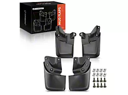 Mud Flap Splash Guards; Front and Rear (16-23 Tacoma, Excluding SR)