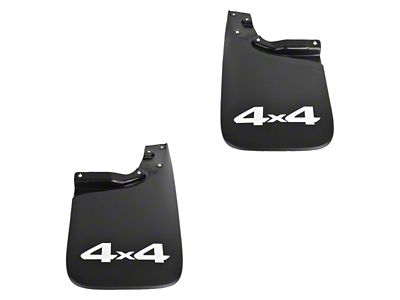 Mud Flaps; Rear (05-15 Tacoma)