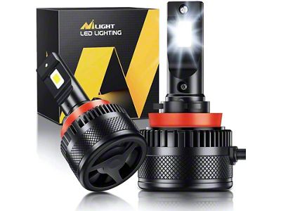 N40 Series LED Headlight Bulbs; H11/H9/H8 (16-19 Tacoma)