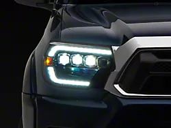 AlphaRex NOVA-Series LED Projector Headlights; Black Housing; Clear Lens (12-15 Tacoma)