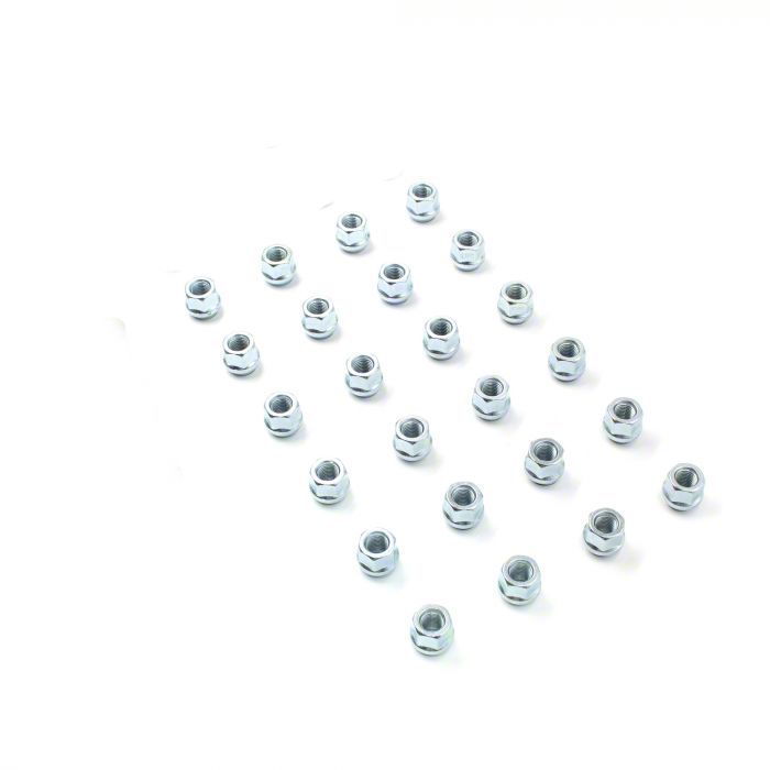 OE Bulge Chrome Acorn Lug Nut Kit; 3/4Inch; Set of 24 (0524