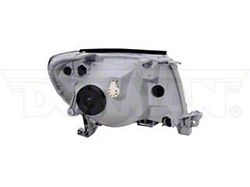 OE Style Headlight; Chrome Housing; Clear Lens; Driver Side (05-11 Tacoma)