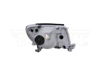 OE Style Headlight; Chrome Housing; Clear Lens; Driver Side (05-11 Tacoma)