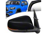OE Style Powered Heated Side Mirror with Turn Signal and Blind Spot Function; Black; Passenger Side (16-19 Tacoma)