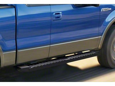 OE Style Running Boards; Black (24-25 Tacoma Double Cab)