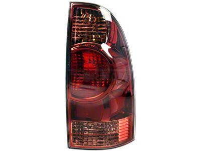 OE Style Tail Light; Chrome Housing; Red/Clear Lens; Passenger Side (05-15 Tacoma)