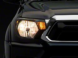 OEM Style Headlights; Black Housing; Clear Lens (12-15 Tacoma)