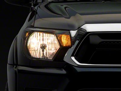 OEM Style Headlights; Black Housing; Clear Lens (12-15 Tacoma)