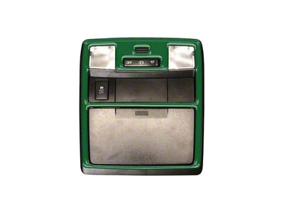 Overhead Accent Trim; Army Green (16-23 Tacoma)