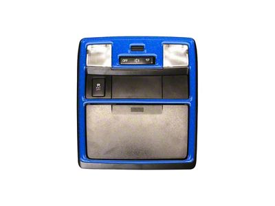 Overhead Accent Trim; Blazing Blue (16-23 Tacoma)