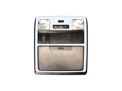 Overhead Accent Trim; Gloss White (16-23 Tacoma)