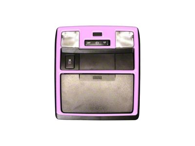 Overhead Accent Trim; Lavender Purple (16-23 Tacoma)