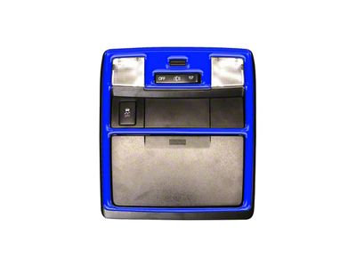 Overhead Accent Trim; Voodoo Blue (16-23 Tacoma)
