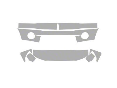 Paint Protection PPF Pre-Cut Kit; Complete Full Front Kit; Gloss (05-10 Tacoma X-Runner)