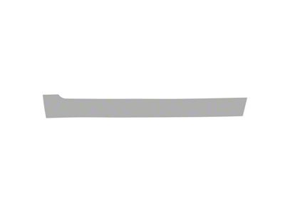 Paint Protection PPF Pre-Cut Kit; Driver Side Cab Rocker; Gloss (05-10 Tacoma X-Runner)