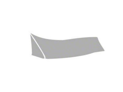 Paint Protection PPF Pre-Cut Kit; Front Driver Side Wheel Flare; Gloss (05-10 Tacoma X-Runner)