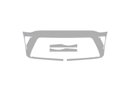 Paint Protection PPF Pre-Cut Kit; Grille; Gloss (05-10 Tacoma X-Runner)