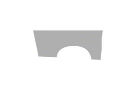 Paint Protection PPF Pre-Cut Kit; Rear Passenger Side Bed Rocker; Gloss (05-10 Tacoma X-Runner)