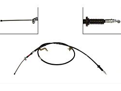 Parking Brake Cable; Driver Side (05-13 2WD Tacoma Regular Cab), Excluding Pre Runner)