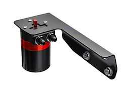 Performance Aluminum Oil Catch Can Kit; Red (16-23 3.5L Tacoma)