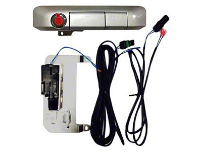 Power Tailgate Smart Lock Handle with Bolt Codeable Lock; Silverstreak Mica (05-15 Tacoma)