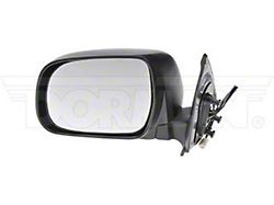 Powered Non-Heated Side Mirror; Driver Side; Black (05-11 Tacoma w/o Auto Dim Mirrors)