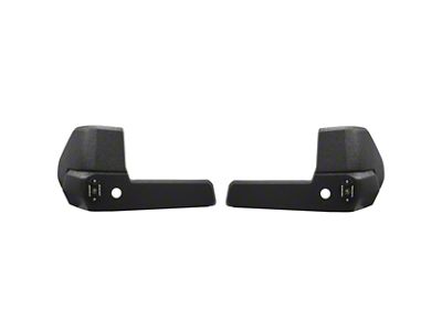 PRO Rear Bumper Covers; Armor Coated (24-26 Tacoma)