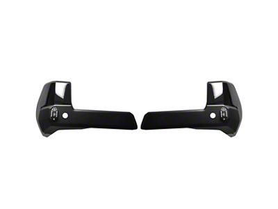 PRO Rear Bumper Covers; Gloss Black (24-26 Tacoma)