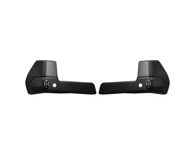 PRO Rear Bumper Covers; Matte Black (24-26 Tacoma)