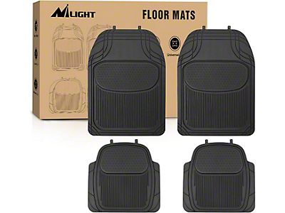 Rough Country Flex Fit Floor Mats For 2024 Toyota Tacoma FF-7122
