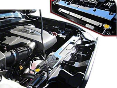 Radiator Cover; Stainless Steel (16-23 Tacoma)