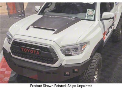 Ram Air Extractor Hood; Unpainted (16-23 Tacoma)
