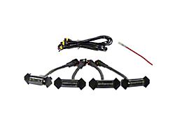 Raptor Light Kit for TRD Pro Grilles; Smoked White (16-23 Tacoma)