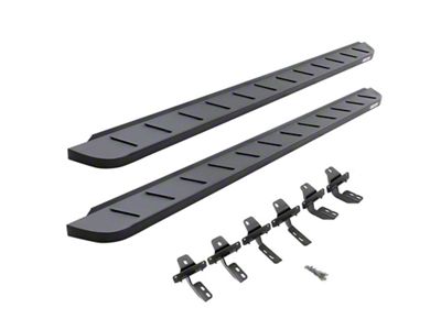 Go Rhino RB10 Running Boards; Protective Bedliner Coating (24-25 Tacoma Double Cab)