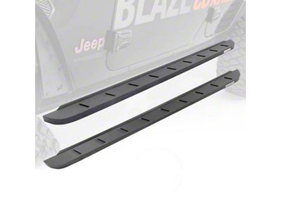 Go Rhino RB10 Slim Running Boards; Textured Black (24-25 Tacoma Double Cab)