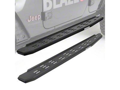 Go Rhino RB30 Running Boards; Protective Bedliner Coating (24-25 Tacoma Double Cab)