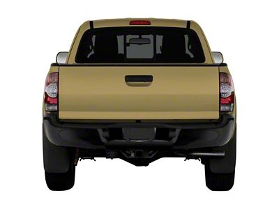 Rear Bumper Cover; Gloss Black (05-15 Tacoma)
