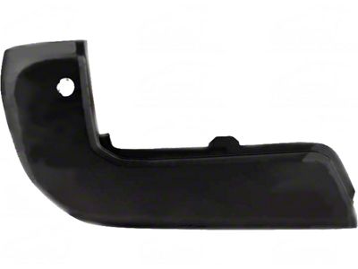 Replacement Rear Bumper End; Dark Gray; Driver Side (16-23 Tacoma)
