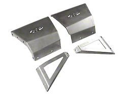 Rear Bumper Side Extensions; Bare Steel (05-15 Tacoma)