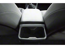 Rear Cup Holder Accent Trim; Cement Gray (16-23 Tacoma)