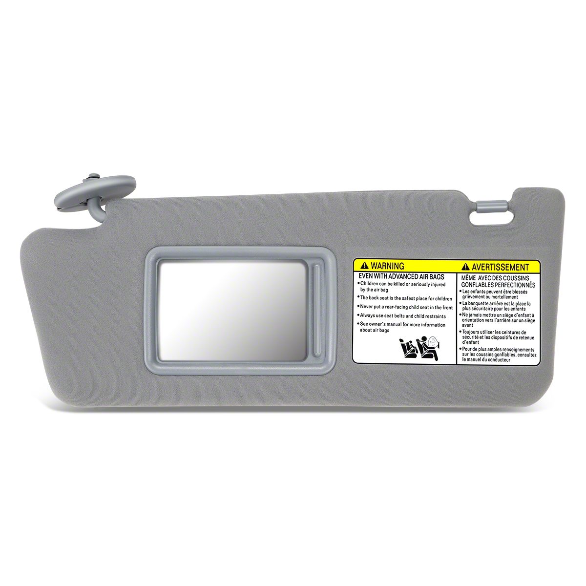 リピーター☘️ささぴょん様@18.40 Tacoma Replacement Interior Sun Visor; Driver Side; Gray (05