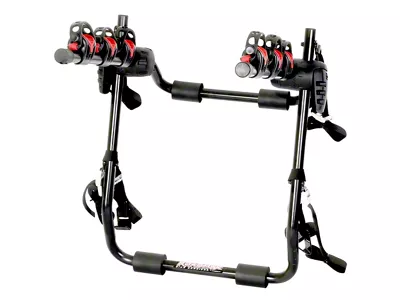 Road-Max Easy Rider Deluxe Trunk-Mount Bike Rack; Carries 3 Bikes (Universal; Some Adaptation May Be Required)