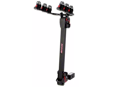 Road-Max Razorback Deluxe Receiver Hitch Mounted Bike Carrier; Carries 3 Bikes (Universal; Some Adaptation May Be Required)