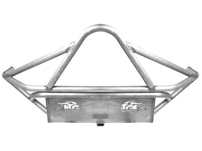 Rock Defense Front Bumper; Raw (05-15 Tacoma)